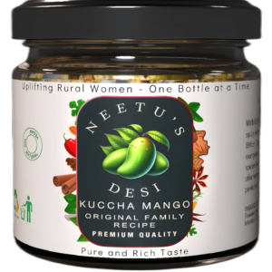 Mango kuccha (grated) achar