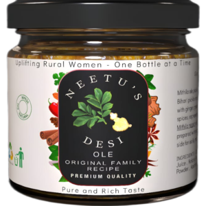 Ole ginger garlic chilli mixed achar