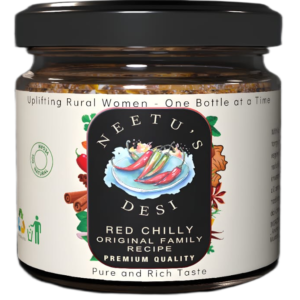 Red chilli stuffed achar